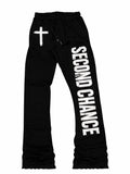 S.C Black & White Stacked Sweats