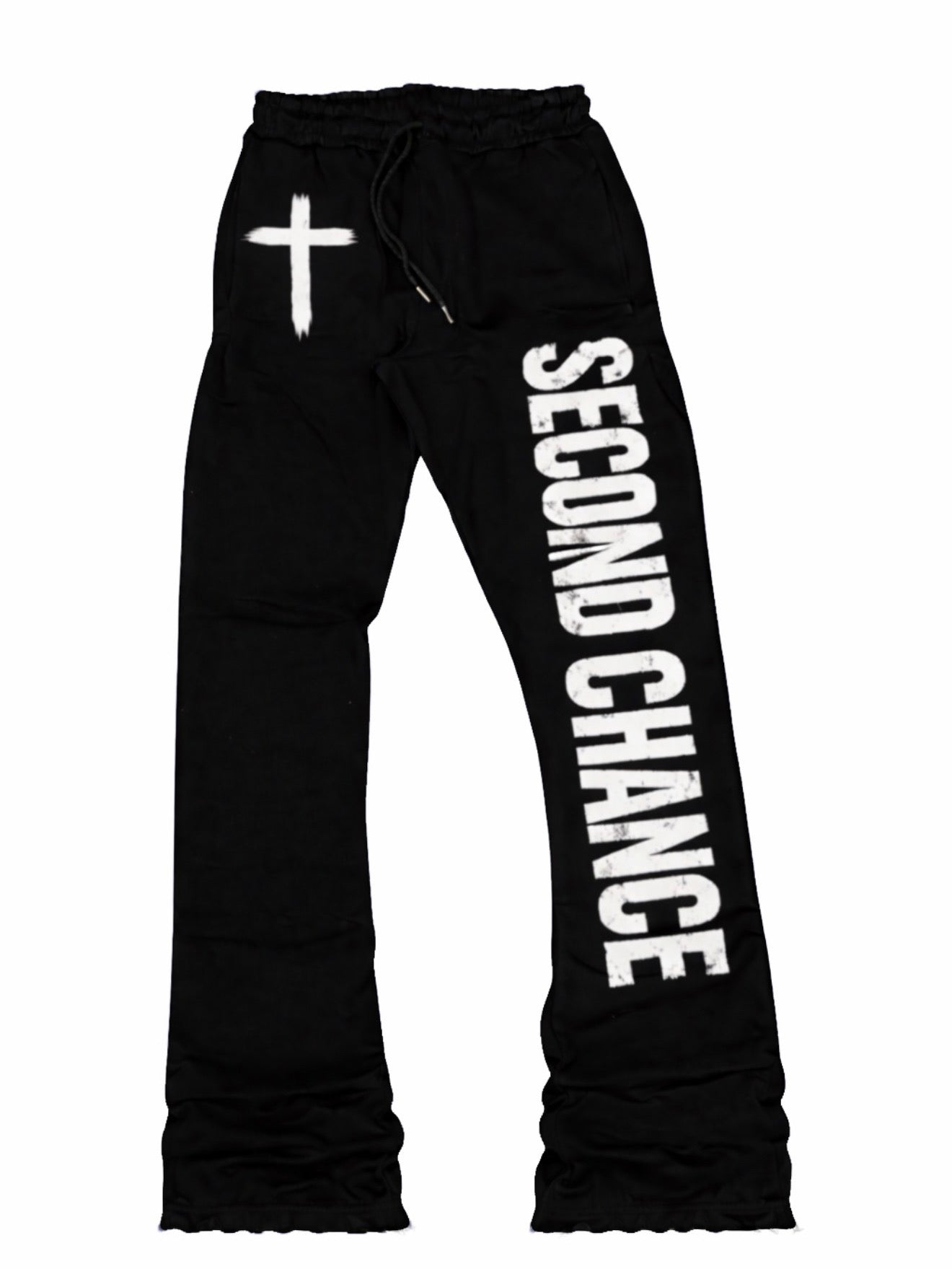 S.C Black & White Stacked Sweats