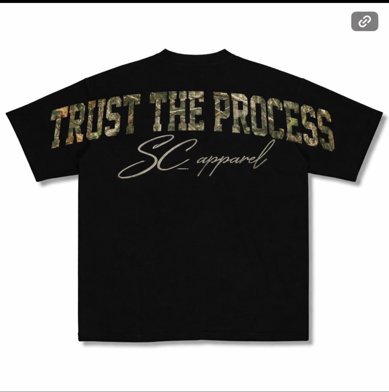 Trust The Process Camo Tee