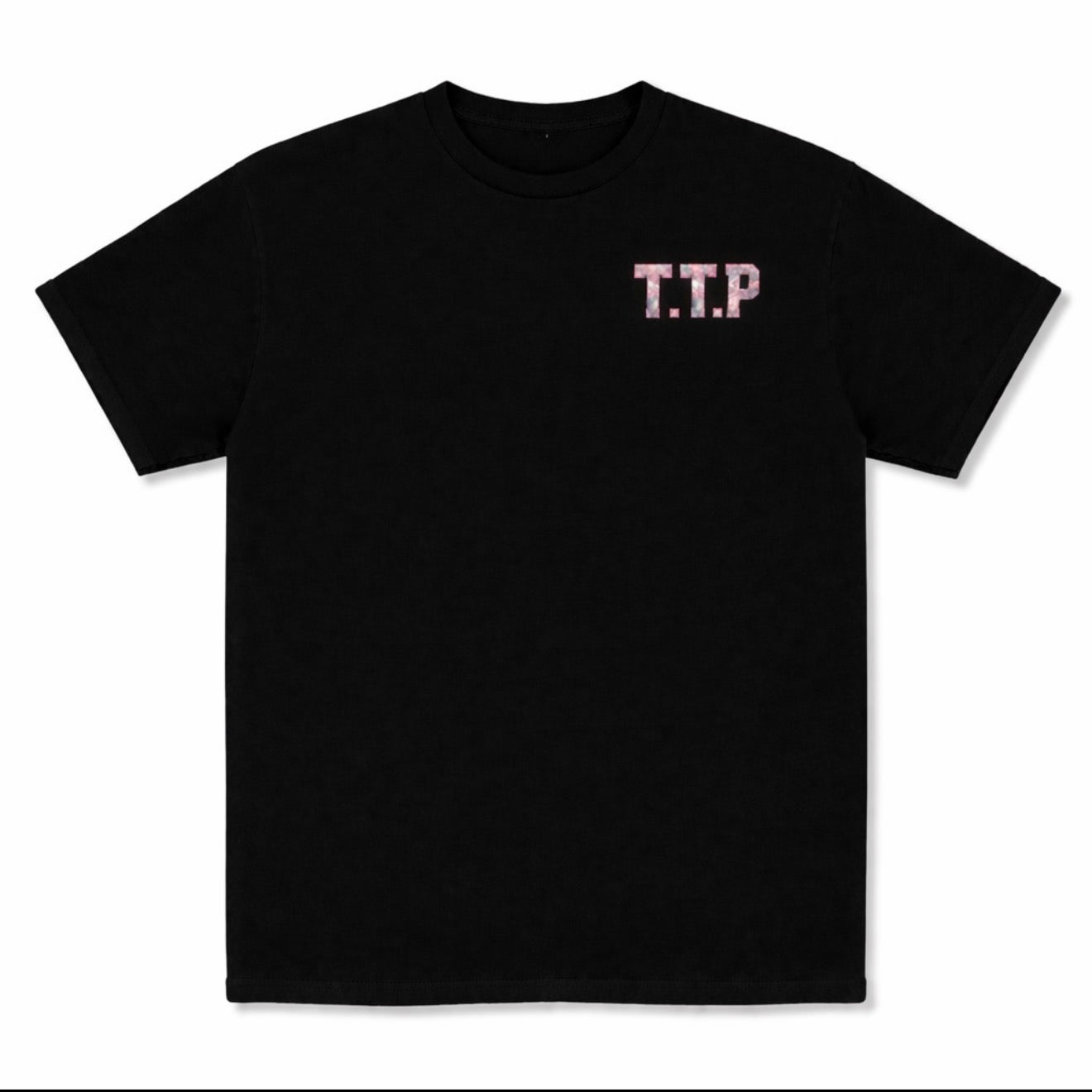 Trust The Process Pink & Black Tee